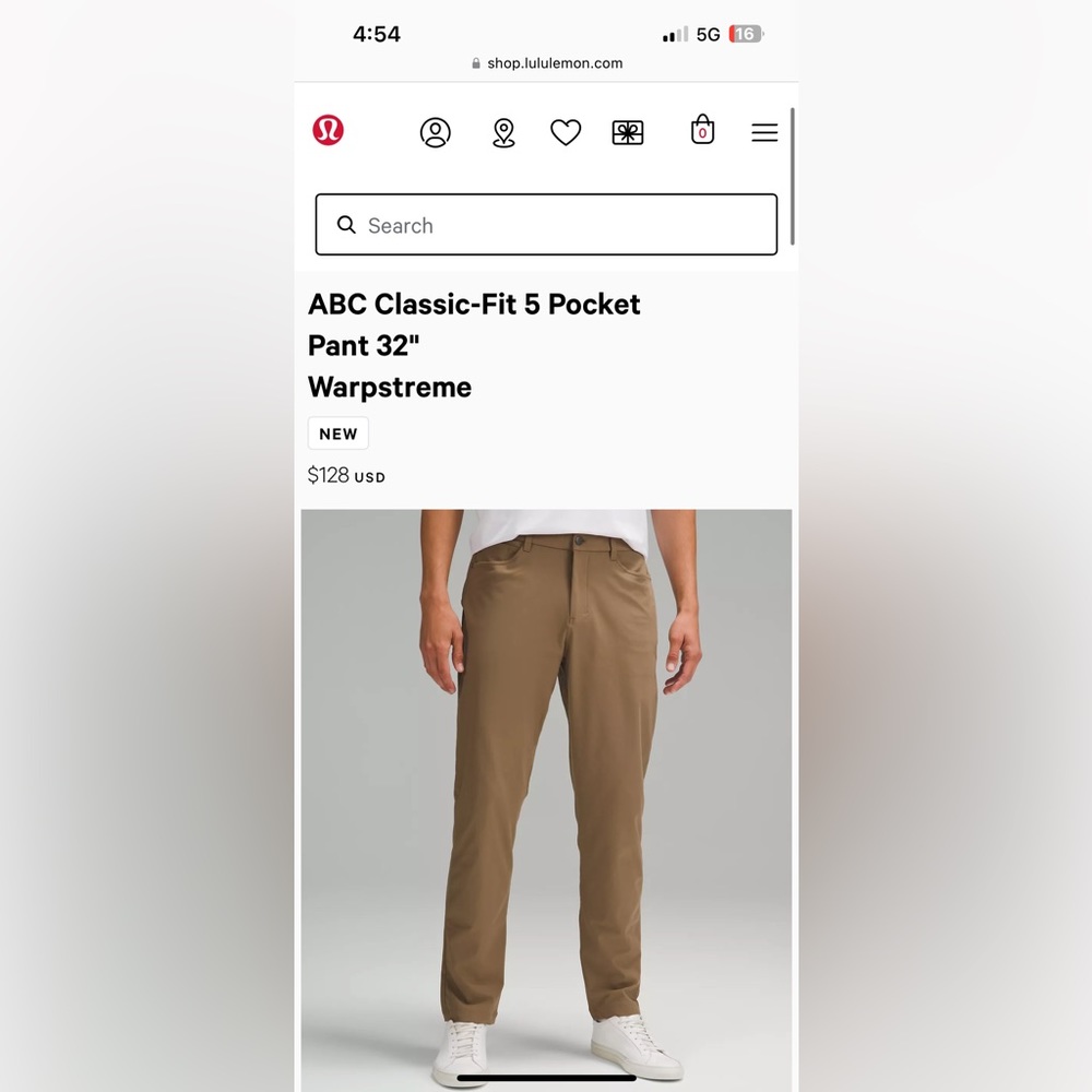 Lululemon ABC Size 30 Pants